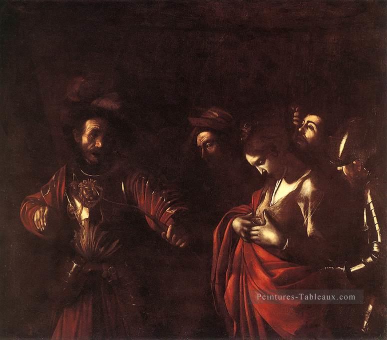 Le martyre de Sainte Ursule Caravage Peintures à l'huile